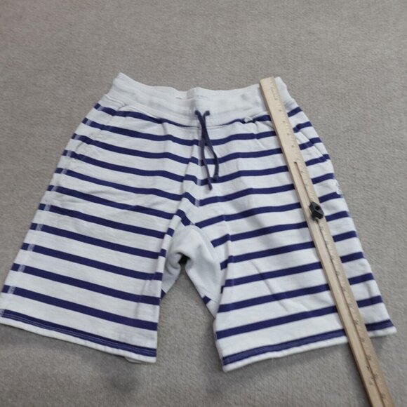 Reigning Champ Mens Shorts Small White Blue Drawstring United Arrows - Picture 2 of 12